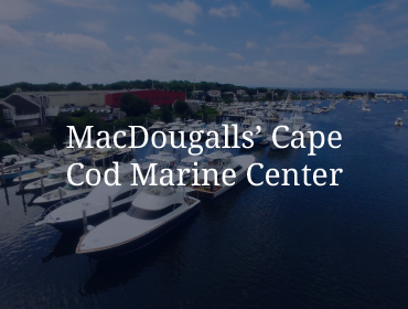 MacDougall's Cape Cod Marina Center Aerial View