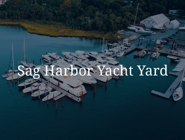 Sag Harbor Yacht Yard Aerial View